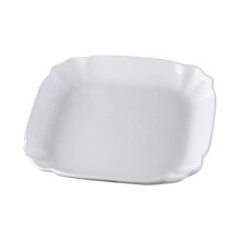 Porcelain Dinnerware Set White 4-Piece Chip Resistant