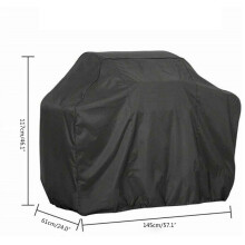 Gas Grill Cover Heavy Duty Waterproof 57.1x24x46.1 in