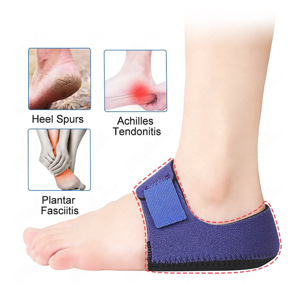 Heel Protectors Gel Cushion for Plantar Fasciitis Relief