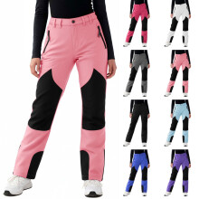 Girls' insulated snow pants, black, size 120