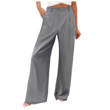 Pantaloni casual cu talie elastică pentru femei