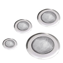Filtry spustowe ze stali nierdzewnej 4 szt. 5,3–11,3 cm