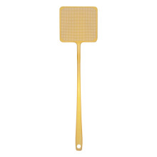 Fliegenklatsche mit langem Griff, robustem Kunststoff, Gold