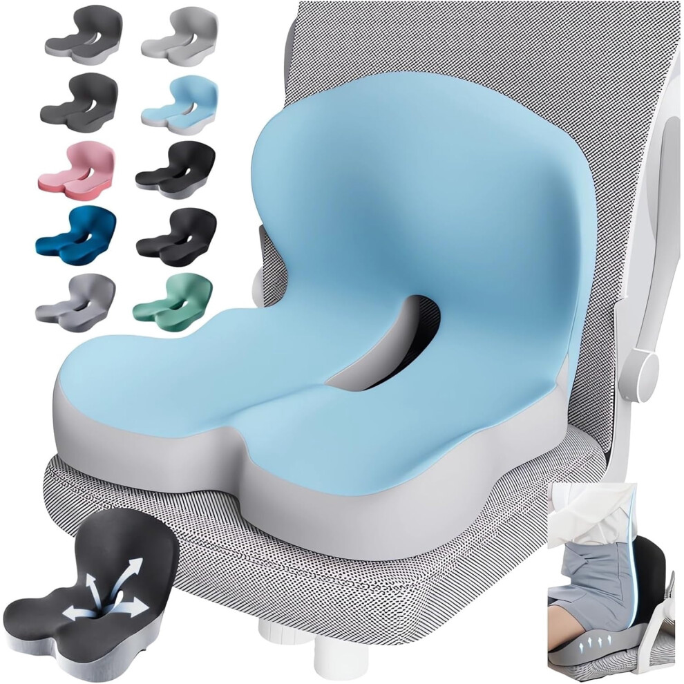 Memory Foam L-Shaped Seat Cushion For Car Drivers With 959110289280