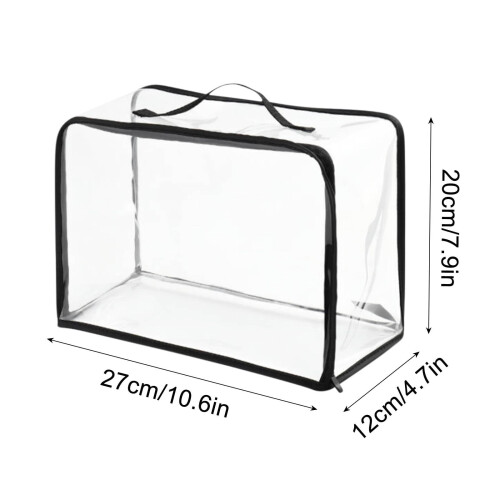 Transparent Large Storage Bag for Visual Organization, 1