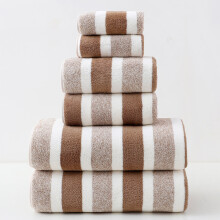 Ensemble de serviettes de bain en coton 6 pièces pour toute la famille