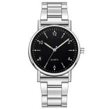 Women's quartz watch leather band 38mm luminous dial