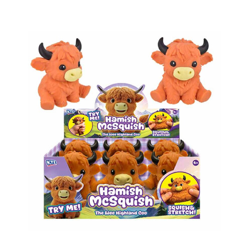 Kandy Toys 15Cm Large Squishy Highland Cow