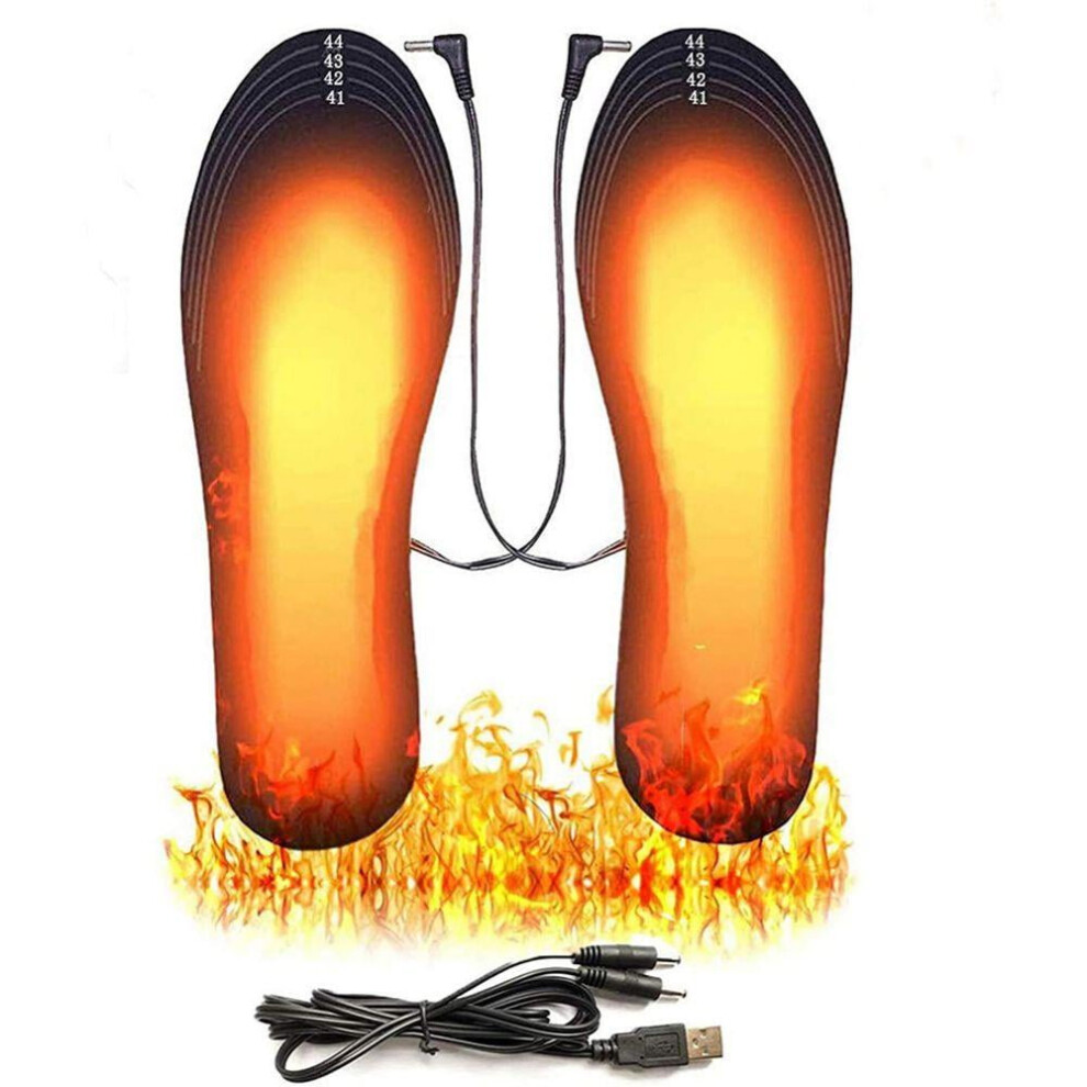 Heated Insoles USB Rechargeable Cuttable 1 Pair
