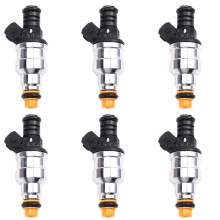 6PCS Fuel Injectors 0280150467 for A3 A4 & 1.8L Turbo 06A906031F Injection Nozzle