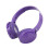 Bluetooth-hovedtelefoner med lilla ledning og gaming-headset 1