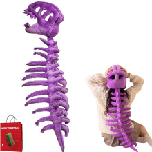 Dinosaurskelet plyshat 74 eller 102 cm