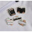 Reading Ribbon Enamel Pins Flower Book Design 5pcs 4