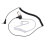 Headset earpiece 2.5mm 1-pin black 4