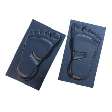 Simulated Footprint Stepping Stone Mold 2 pcs