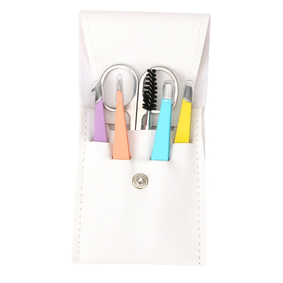 Eyebrow Tweezer Set for Women 6 Pieces