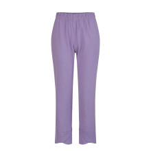 Casual katoenen damesbroek, effen kleur, plus size