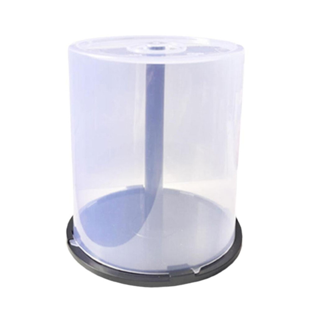 Cd Dvd Empty Storage Barrels Plastic 100-Count 959110286746
