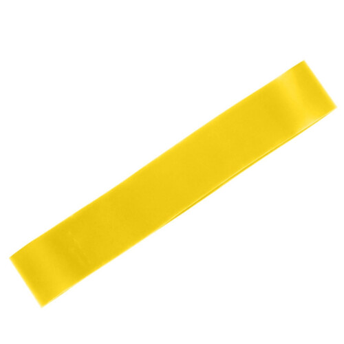 Yoga Resistance Band Yellow Loop 1 Pack