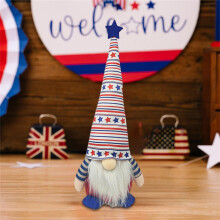 Patriotic Gnome Decor Resin 1 Piece