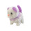 Gatinho de pelúcia elétrico para crianças pequenas com função de chamada e caminhada. 1