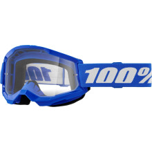 Strata2Goggles Niebieskie Przezroczyste Soczewki Jeden Rozmiar