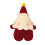 Christmas crochet set red Santa decoration materials 1