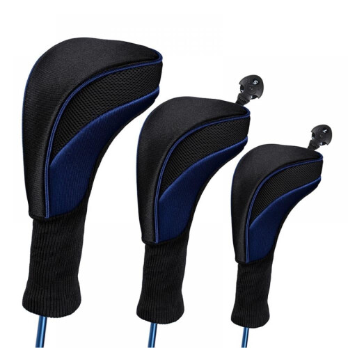 Golf Head Covers for Driver and Fairway Woods 3 pcs