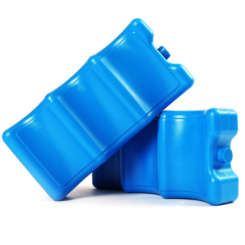 Reusable Ice Packs for Lunch Boxes â Contoured Blue 2 Pack