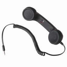 3.5mm Retro Telephone Handset Radiation-Proof Receiver