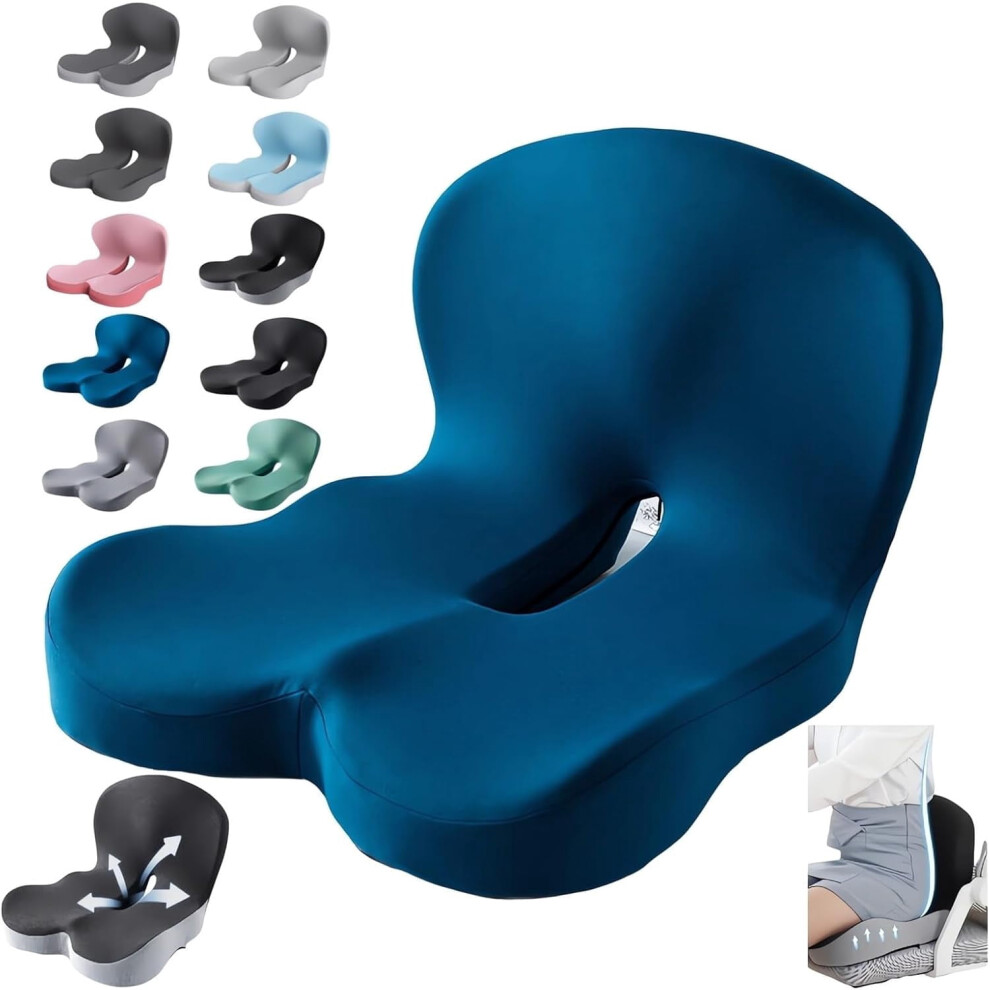 Memory Foam L-Shaped Seat Cushion For Car Drivers With 959110289297