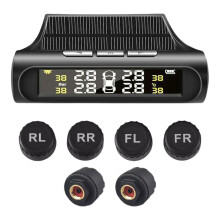 Sistema di monitoraggio della pressione degli pneumatici per camper (TPMS) a energia solare con 6 sensori NE