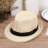 Jazz-Fedora-Strohhut für Kinder im Sommer 1