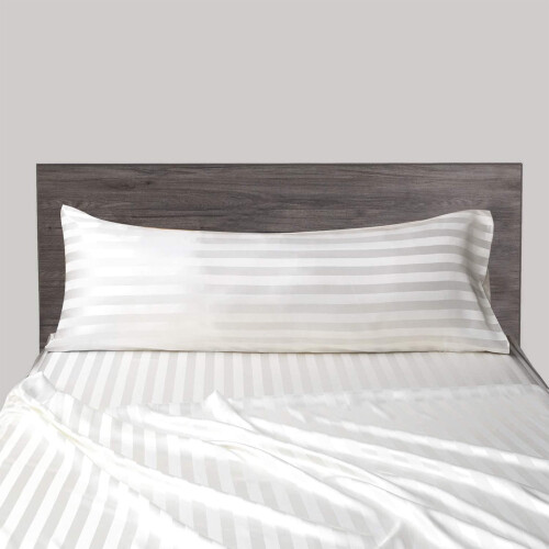 Ademende zijden kussensloop met envelopsluiting, 20x54 inch