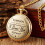 Quartz Pocket Watch with Chain for Son, Engraved Gift 1