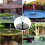 Solar fountain black water pump 1 unit 5