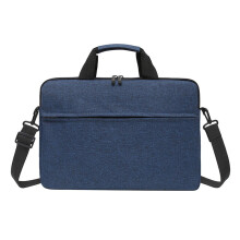 Unisex tenká aktovka na notebook modrá 14-palcová