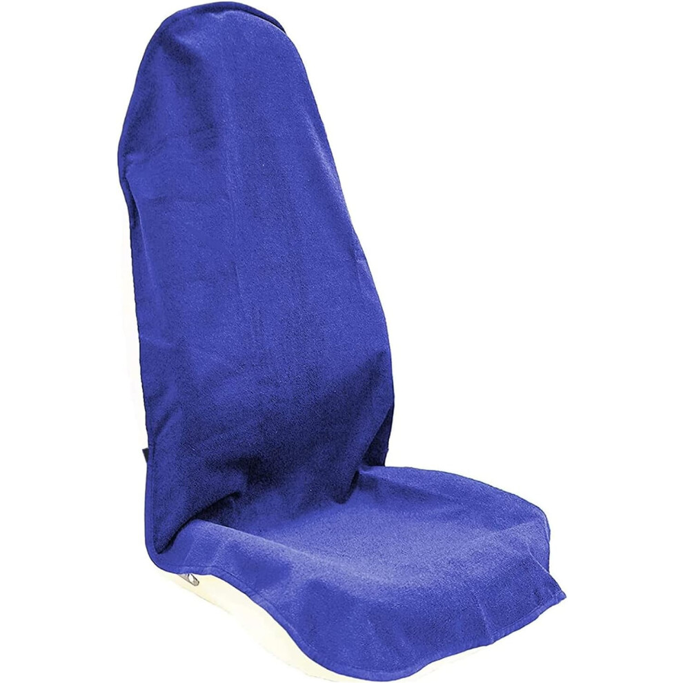 Waterproof Car Seat Cover For Front Seats 1Pc Blue 913466514519