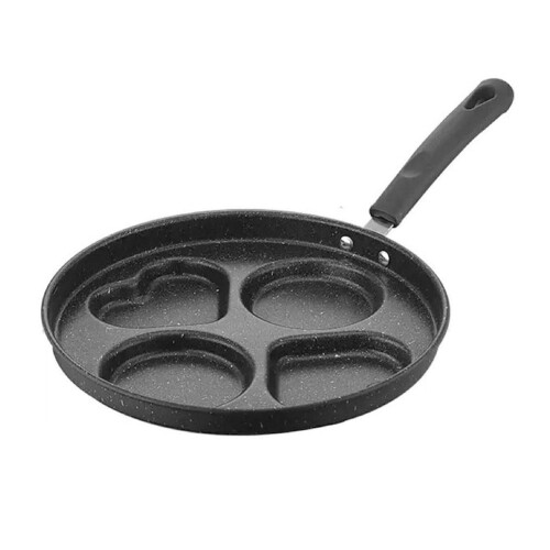 Äggpanna i granit, nonstick-beläggning, hjärtformad, 4 koppar
