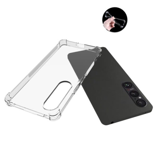 Capa SHELL compatível com Sony Xperia 1VI, em TPU extra resistente e transparente. 2
