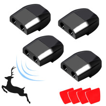 Deer Whistle for Car Black 4-Pack