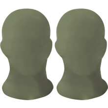 Volledig gezichtsmasker van spandex, unisex, 2 stuks