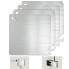 Metal Electrical Box Cover Plate 4x4 Inch 4 Pack