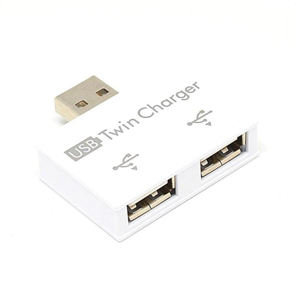 Usb 2.0 Male To Dual-Port Splitter Adapter 913466944866