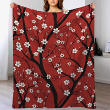 Flanellifleecepeitto, erittäin pehmeä, 27,56 x 39,37 tuumaa