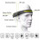 LED headlamp with motion sensor black 3 pcs 6