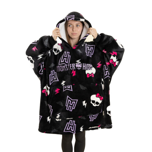 Monster High Monster High Blanket Hoodie (Womens Multicoloured)