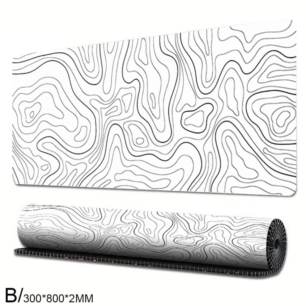 Gaming Mouse Pad Rubber Base 90X40 Cm 913466945306