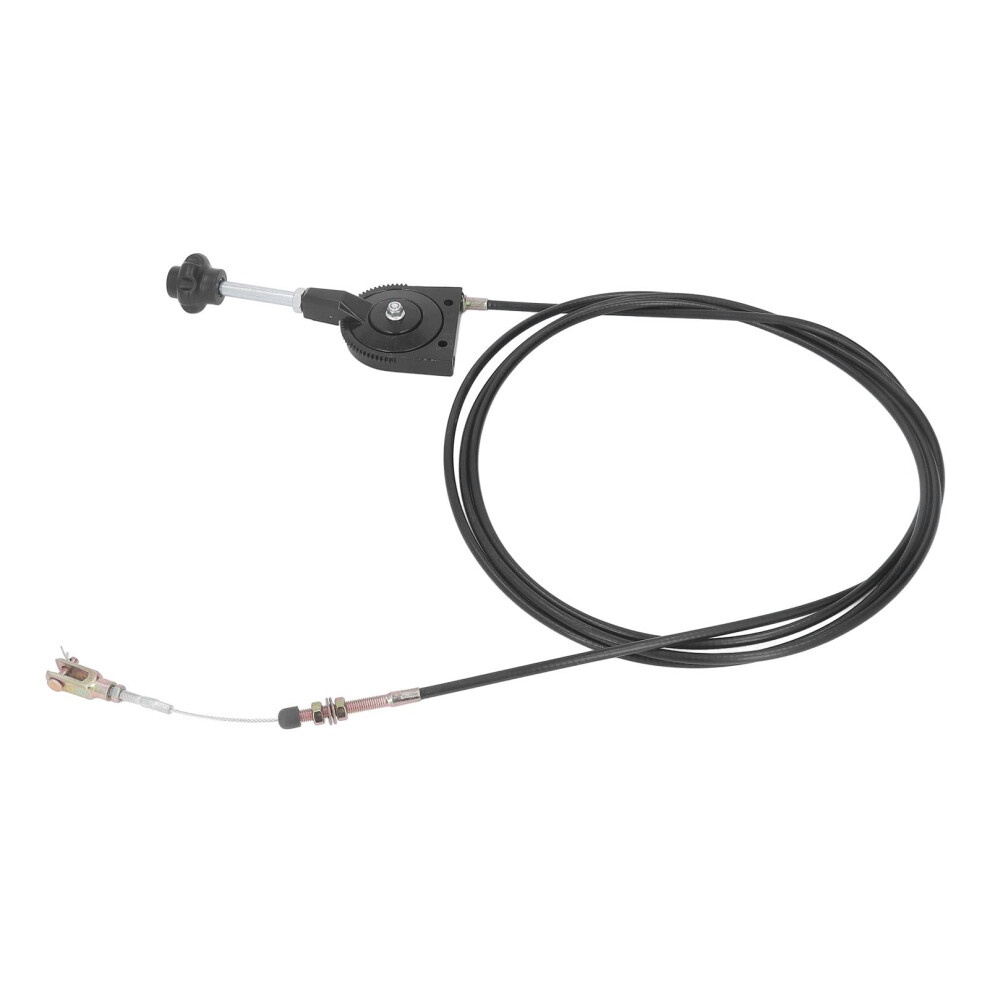 Excavator Manual Throttle Cable 4M Stainless Steel 913466946358
