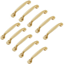 Gold Cupboard Handle 96mm 10pcs